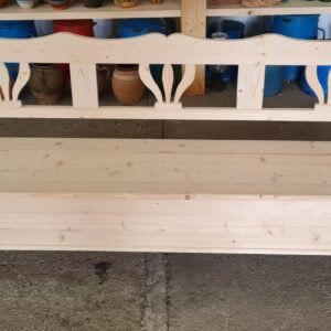 I. Raktáron Tulipános karosláda 200x45x90cm – új készítésű