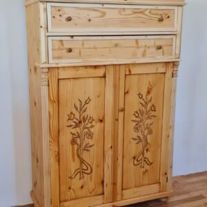 Ruhásszekrény 116x52x167cm – régi