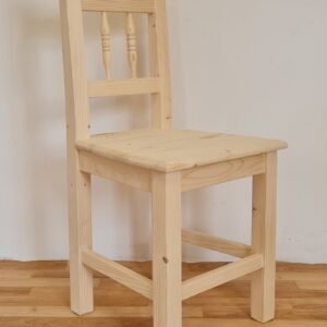 N. Raktáron Esztergált szék 44x42x95cm - új készítésű