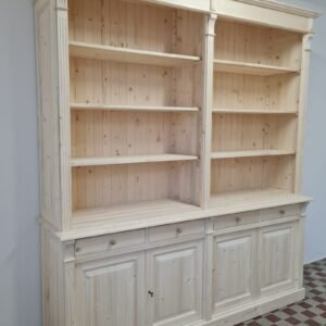 U. Raktáron Nagyméretű nyitott polcos 223x52x240cm – új készítésű