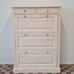 I. Raktáron Cipős szekrény 103x35x140cm – új készítésű