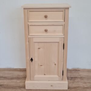 N. Raktáron Fiókos szekrényke 50x35x96cm – új készítésű