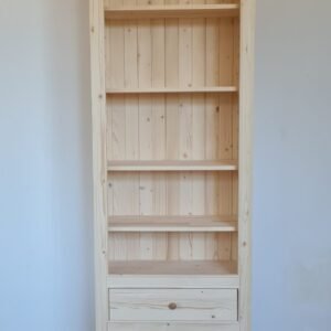 J. Raktáron Nyitott polcos, fiókos 79x39x210cm – új készítésű