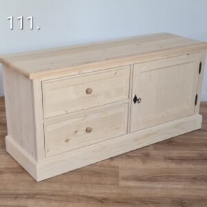 ZB. Raktáron Komód 120x40x56cm - új készítésű