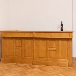 Bar furniture L + R – Rusztikus tömörfa konyhasziget és bárpult