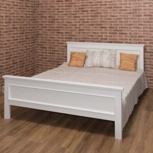 Bed 180x200cm – Rusztikus tömörfa ágykeret