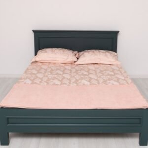 Bed with headboard 180x200cm – Rusztikus tömörfa ágykeret