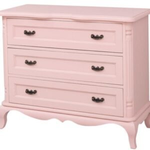 Chest of 3 drawers Chic, drawers on soft close – Rusztikus tömörfa fiókos komód