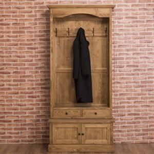 Hanger with 2 BAS doors + 2 SUP drawers – Rusztikus tömörfa fiókos komód