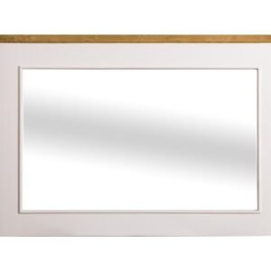 Pure mirror frame – Rusztikus tömörfa keretes tükör